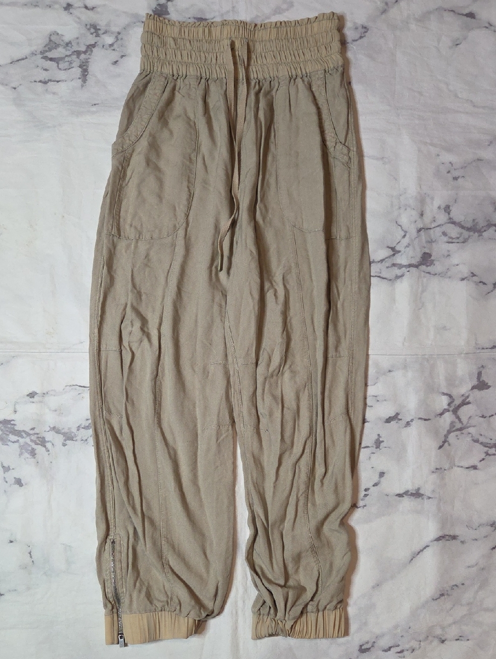 FP Movement By Free People Beachy Halfzies Jogger Pants In Stone